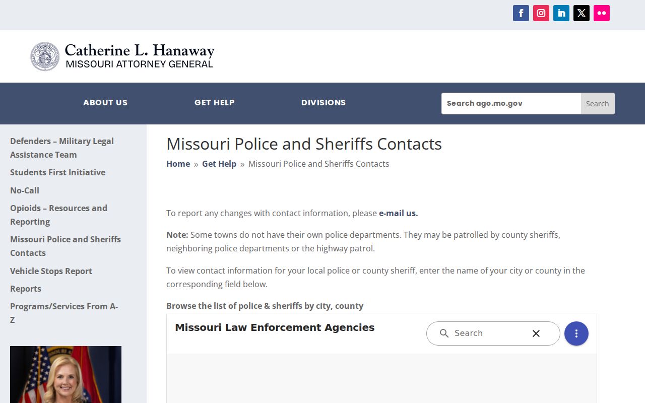 Brunswick criminal records contact finder for police and sheriff offices